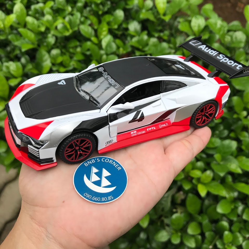 [BNB's Corner] Xe mô hình Audi e-tron Vision GT tỷ lệ 1:32 - No box