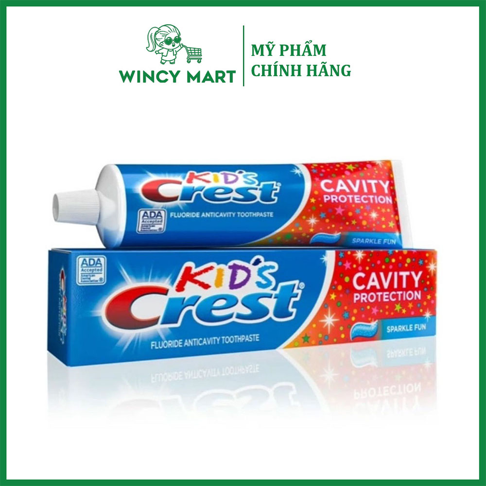 Kem đánh răng crest kids 130g cho trẻ em - mỹ