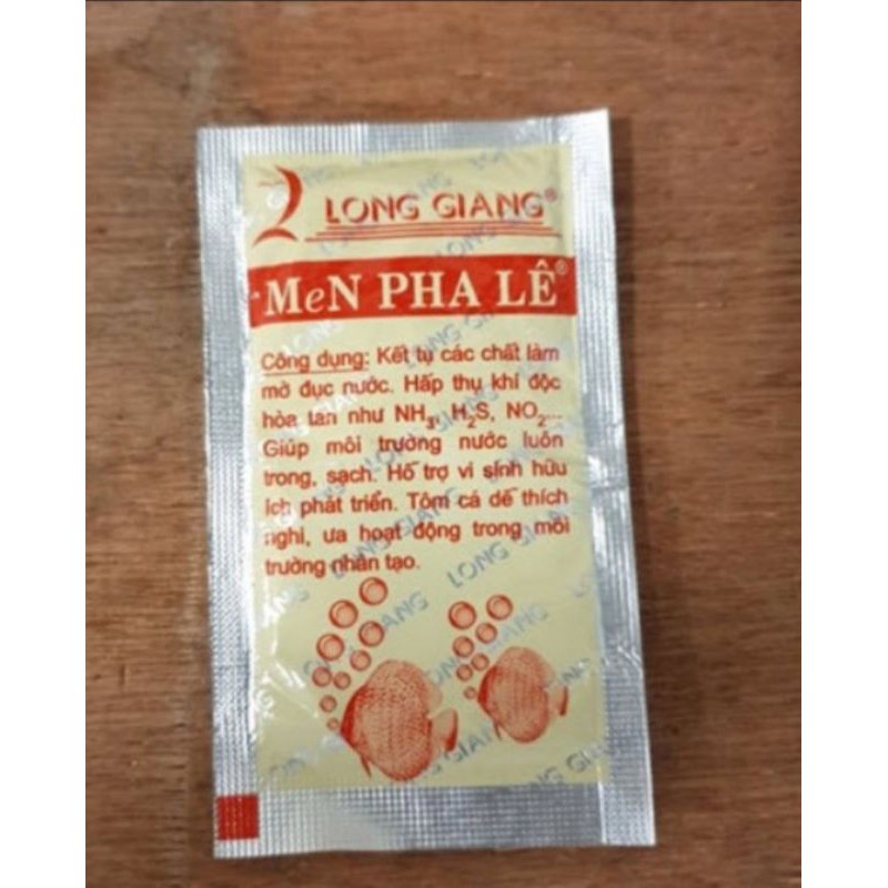 Men pha lê, xử lý nước làm trong nước bể cá ....
