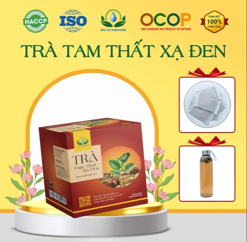 Trà Tam Thất Xạ Đen , Hộp 30 Túi Lọc  ( HCM )
