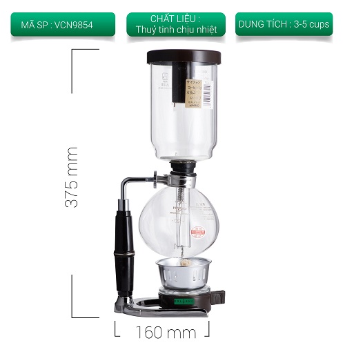 [HCM]Bộ pha Syphon phong cách Hario
