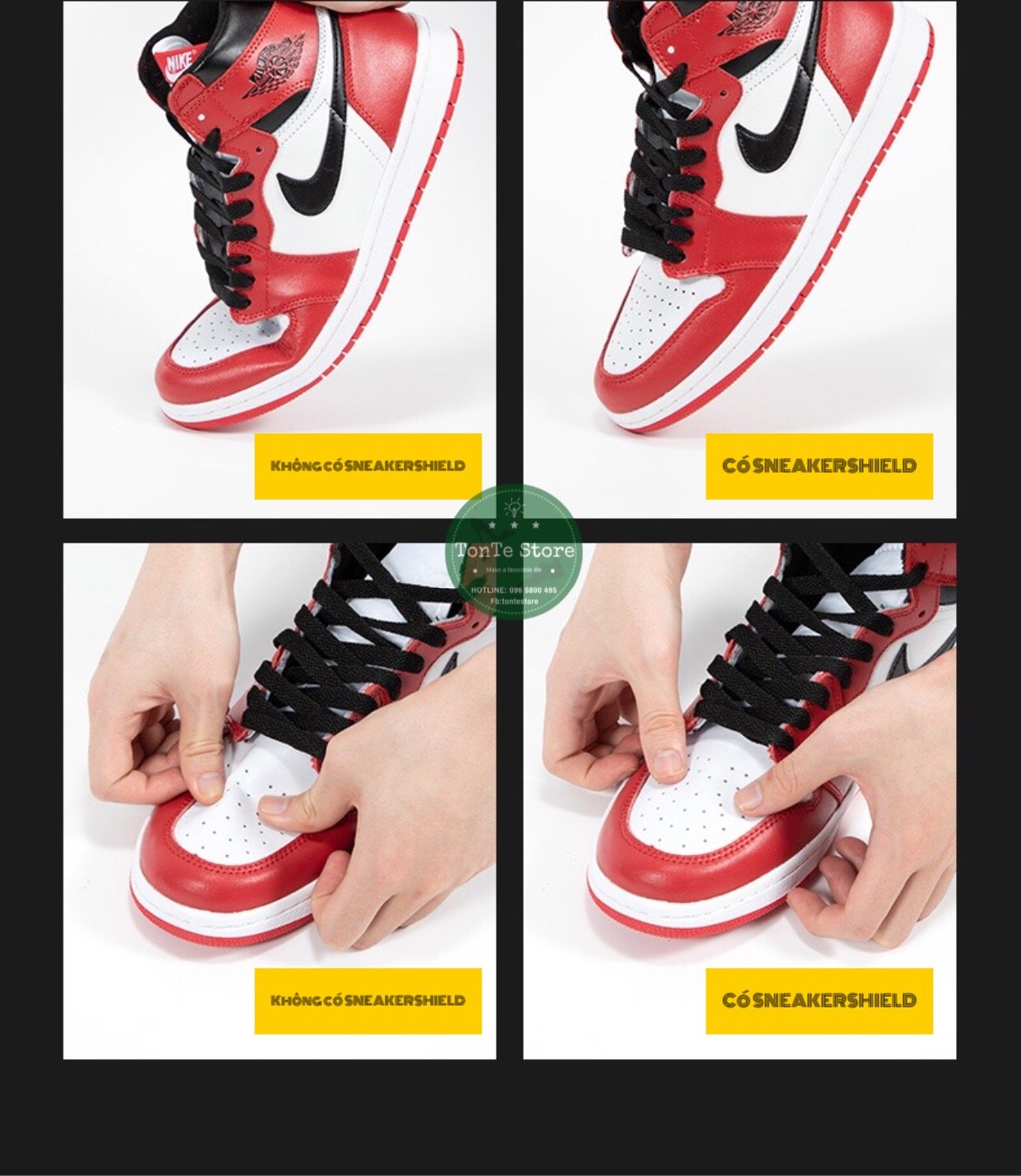 Bộ bảo vệ mũi giày TONTE SNEAKER SHIELD