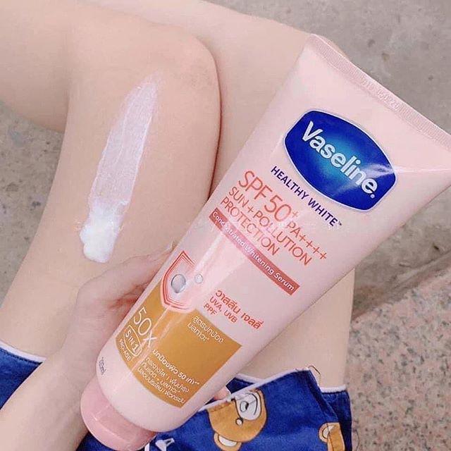 Dưỡng thể Vaseline 50X SPF50 Thái Lan