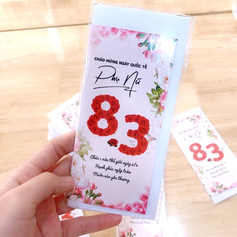Thiệp chúc mừng 8/3