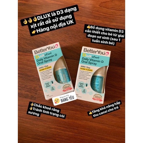 DLux Infant Vitamin D Oral Spray