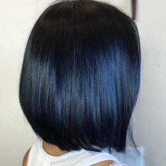 Hơn 100 ảnh về màu tóc black blue nam  daotaoneceduvn