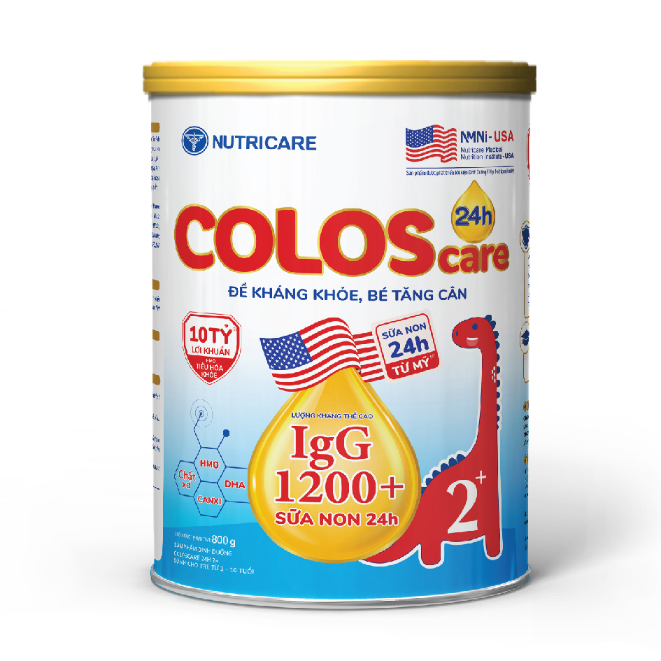 Sữa non ColosCare tăng cường miễn dịch 0+/1+/2+ 800g