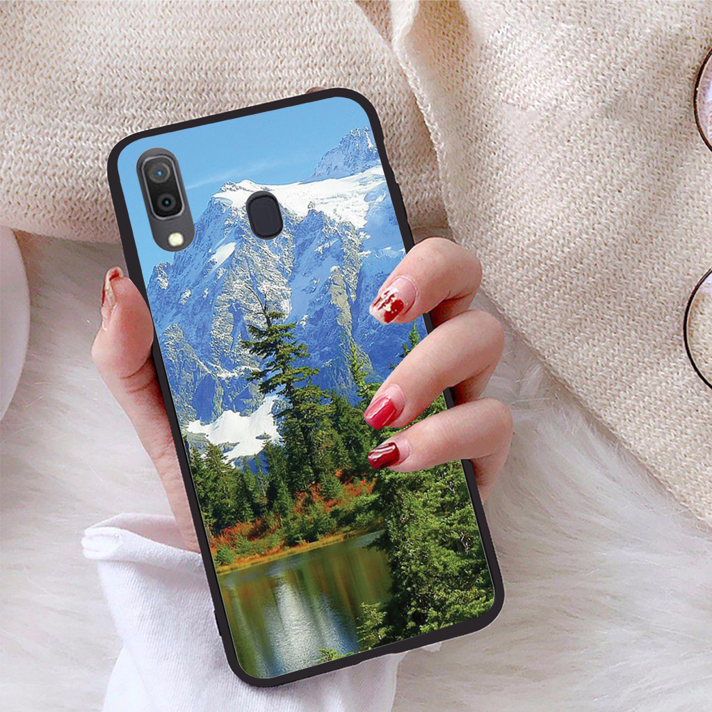 Ốp lưng iCase dành cho Samsung Galaxy A30 viền dẻo TPU BST Thiên Nhiên Hùng Vĩ