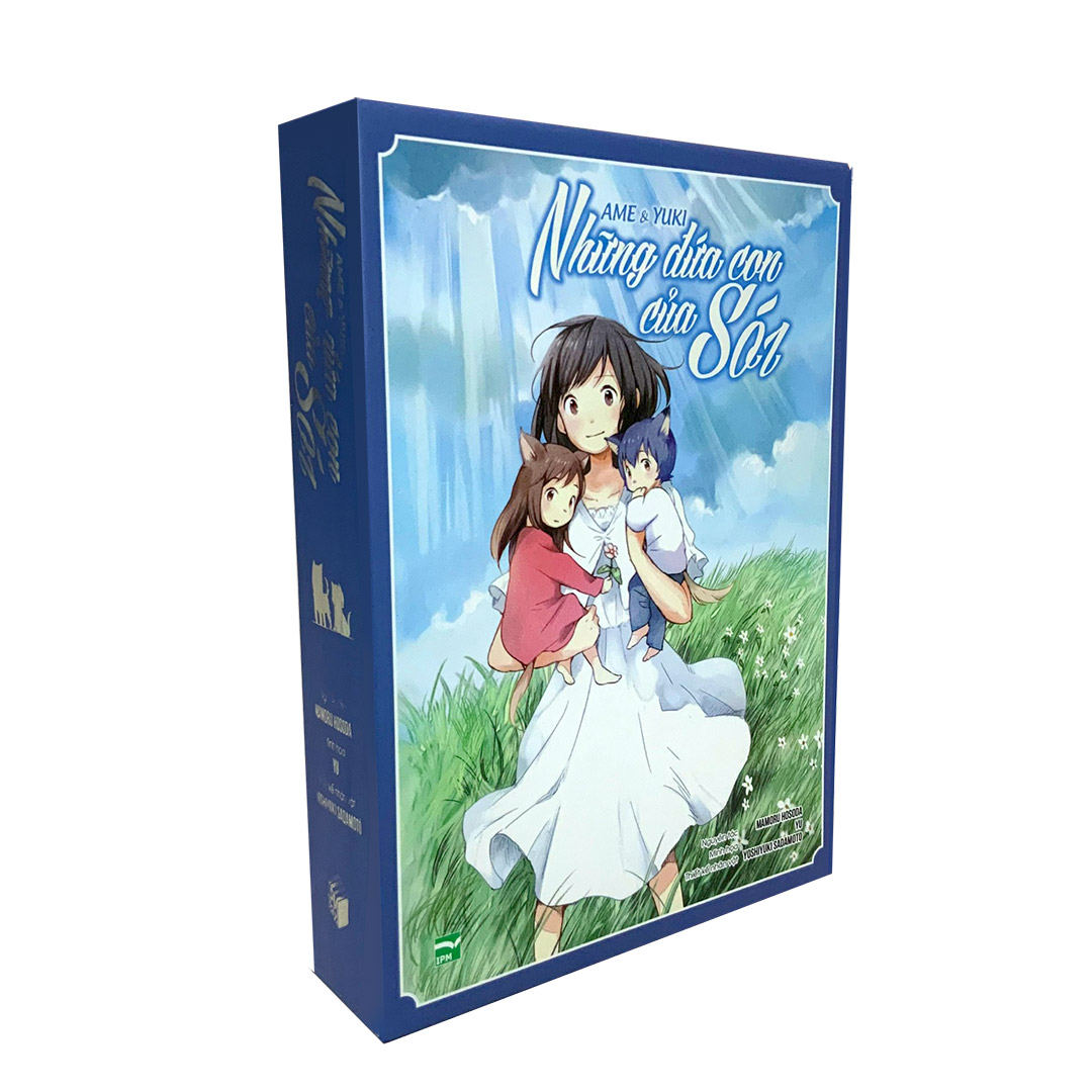 Sách - Ame và Yuki - Những Đứa Con Của Sói (Boxset Manga 3 tập)