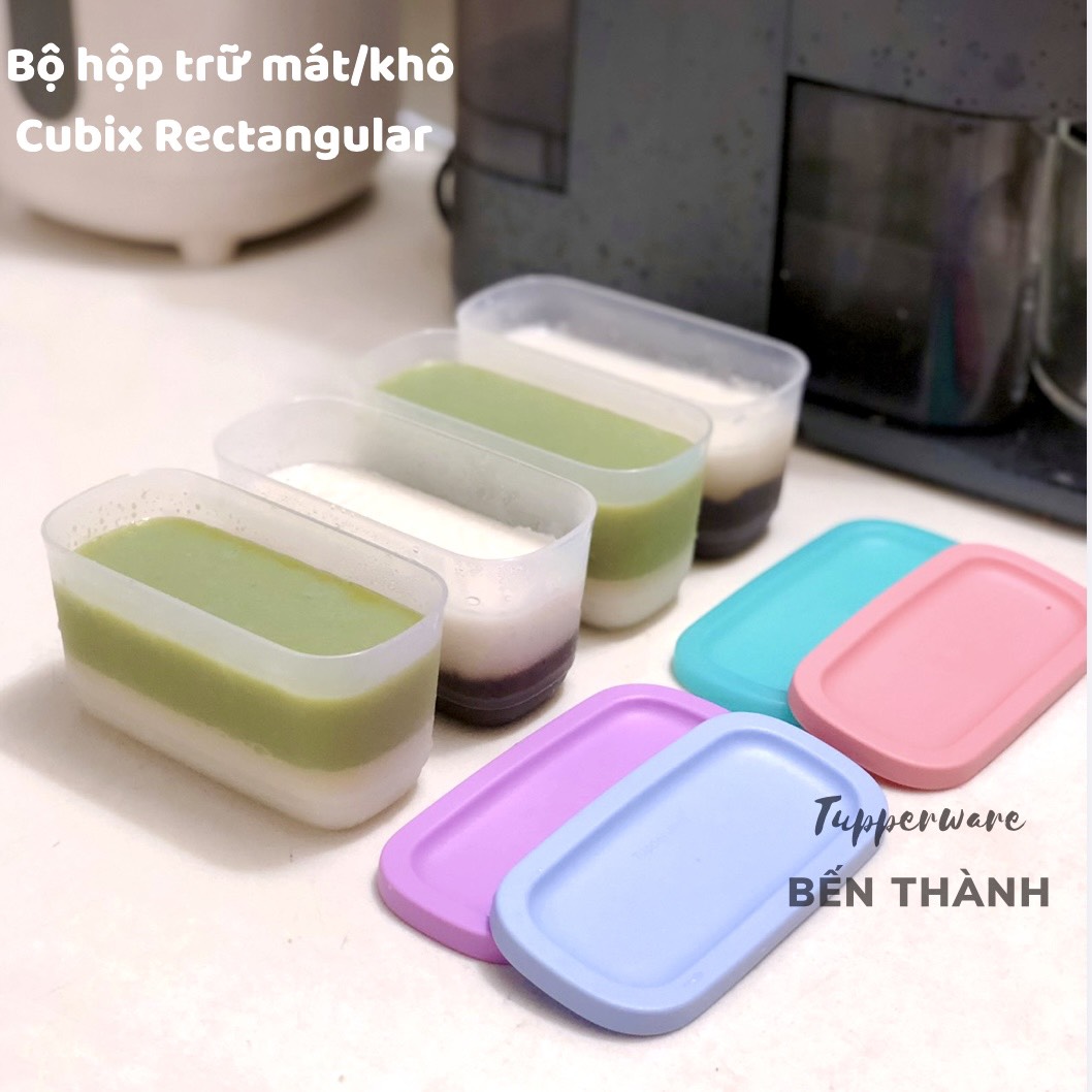 Bộ hộp Mini Rectangular 250ML set 4