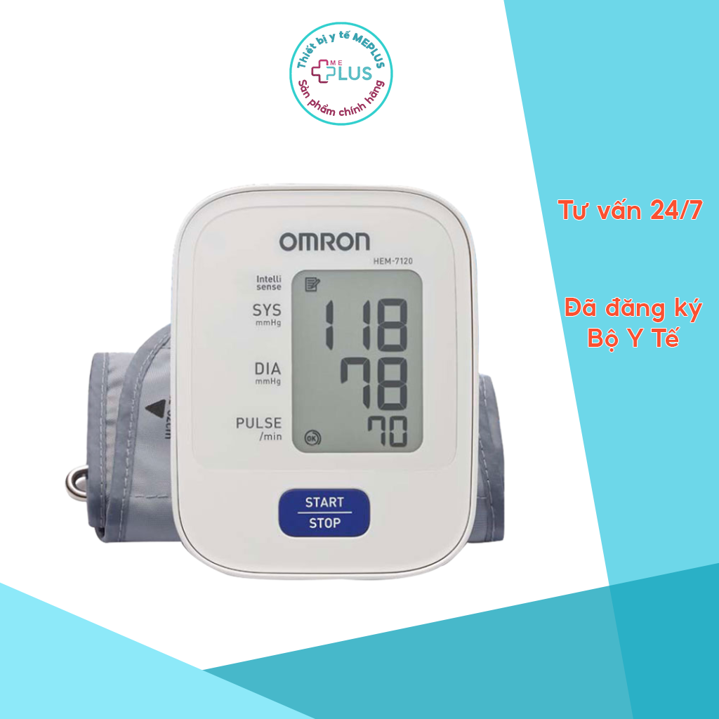 Máy đo huyết áp bắp tay Omron HEM-7120