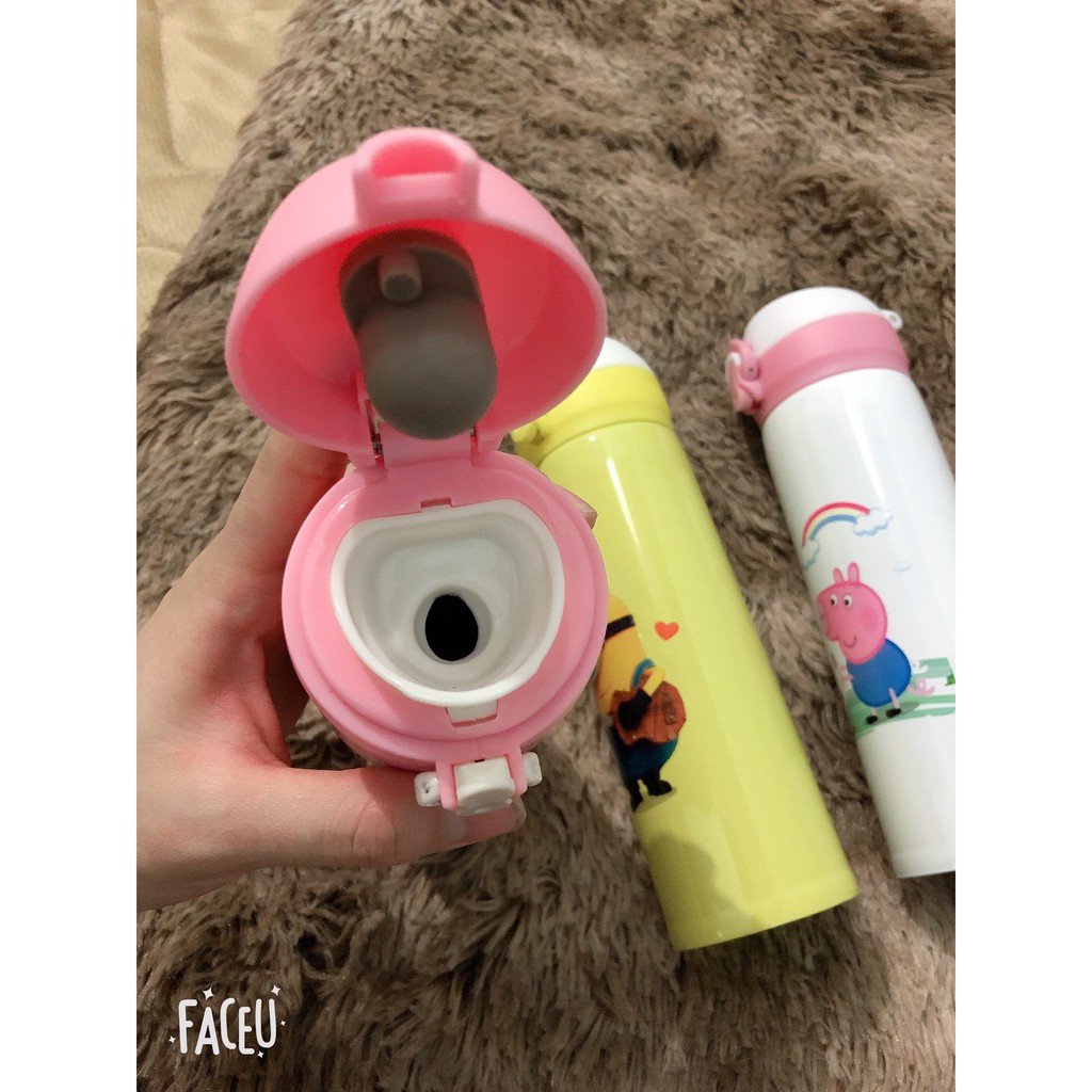 Bình giữ nhiệt hoạt hình siêu yêu 500ml