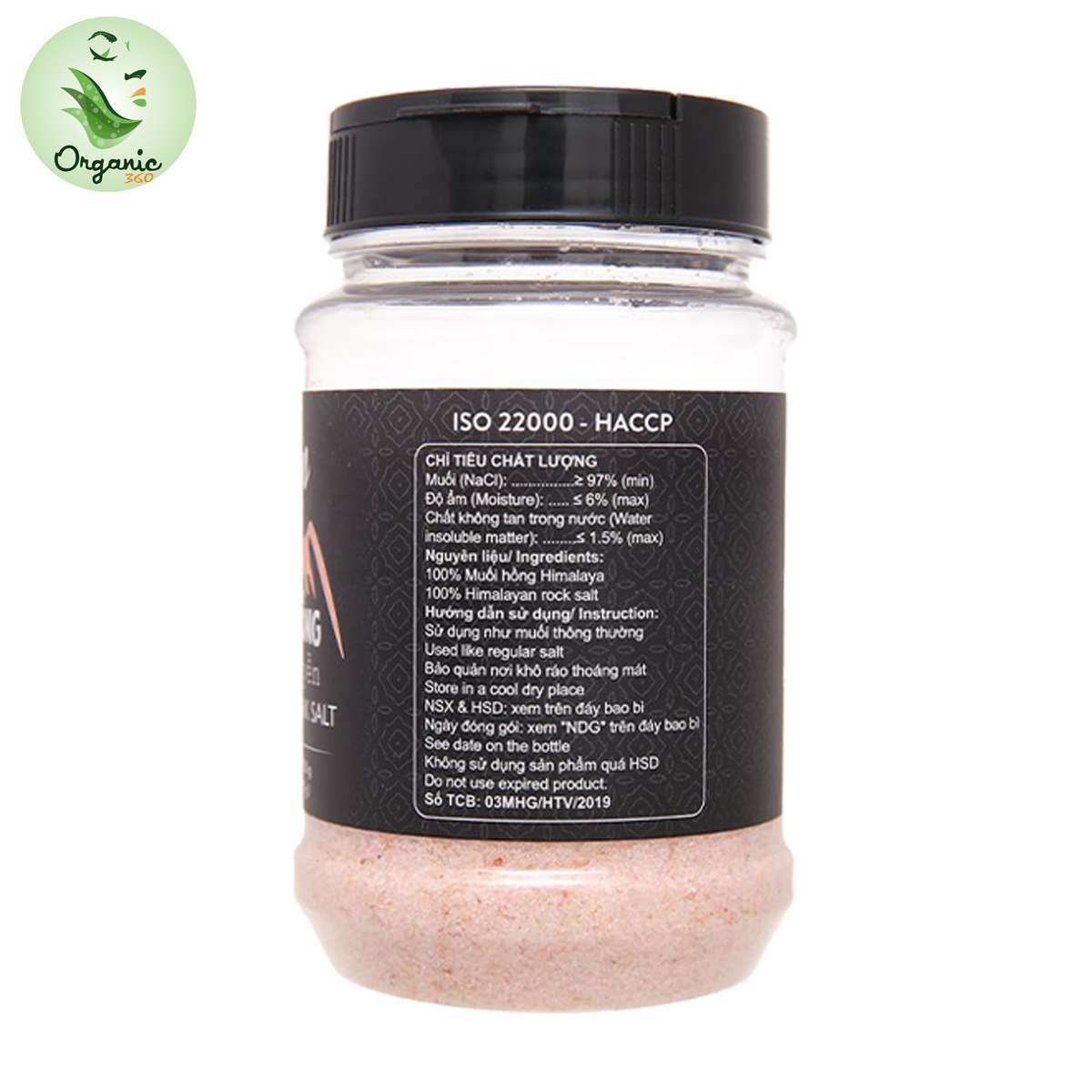 Vipep fine Himalayan pink salt 200g