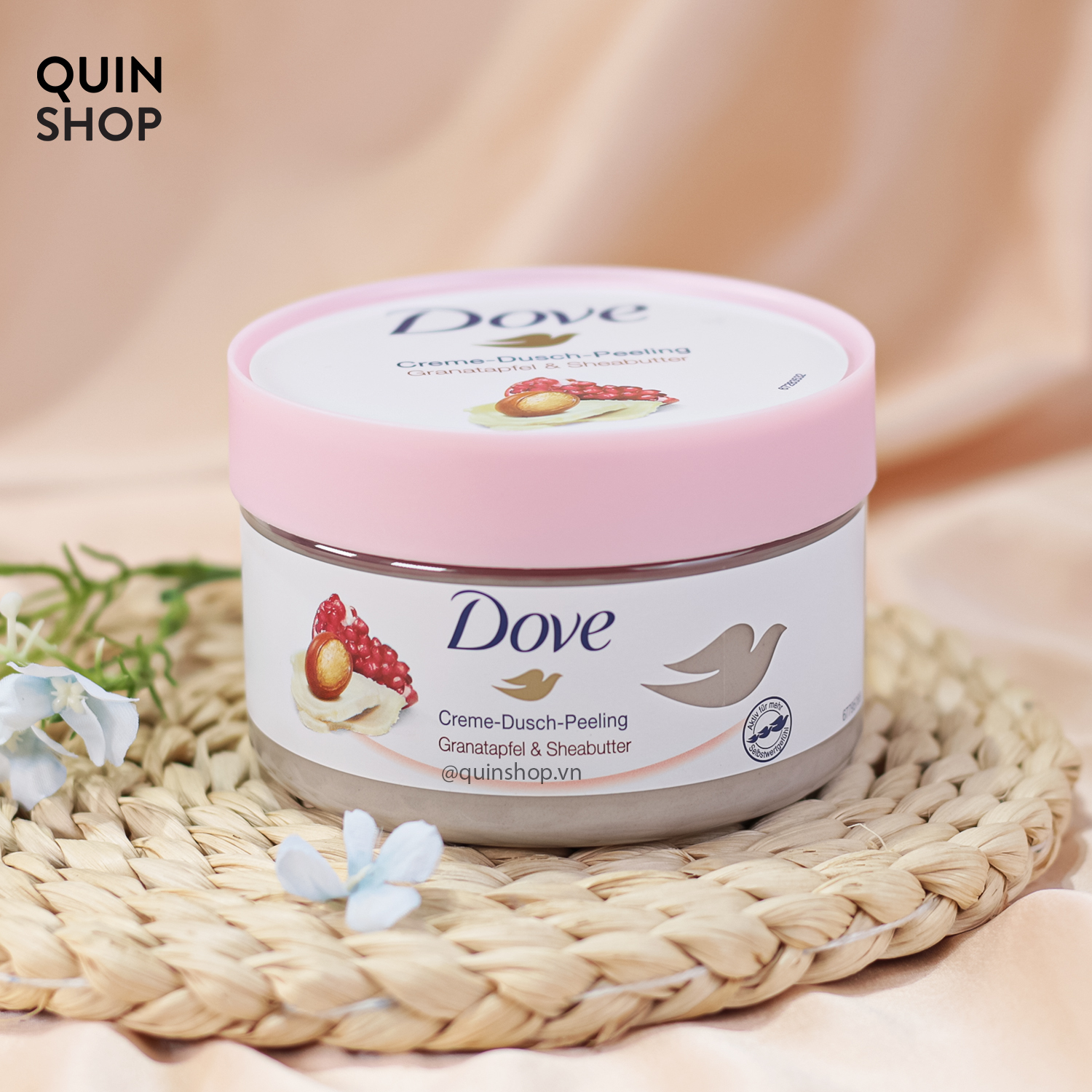 Tẩy Da Chết Toàn Thân Dove Creme Dusch Peeling