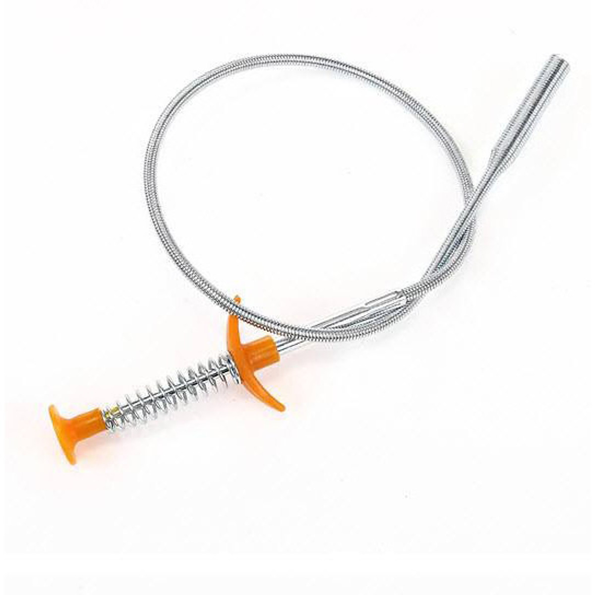 Dụng cụ lò xo gắp rác thông đường ống thoát nước