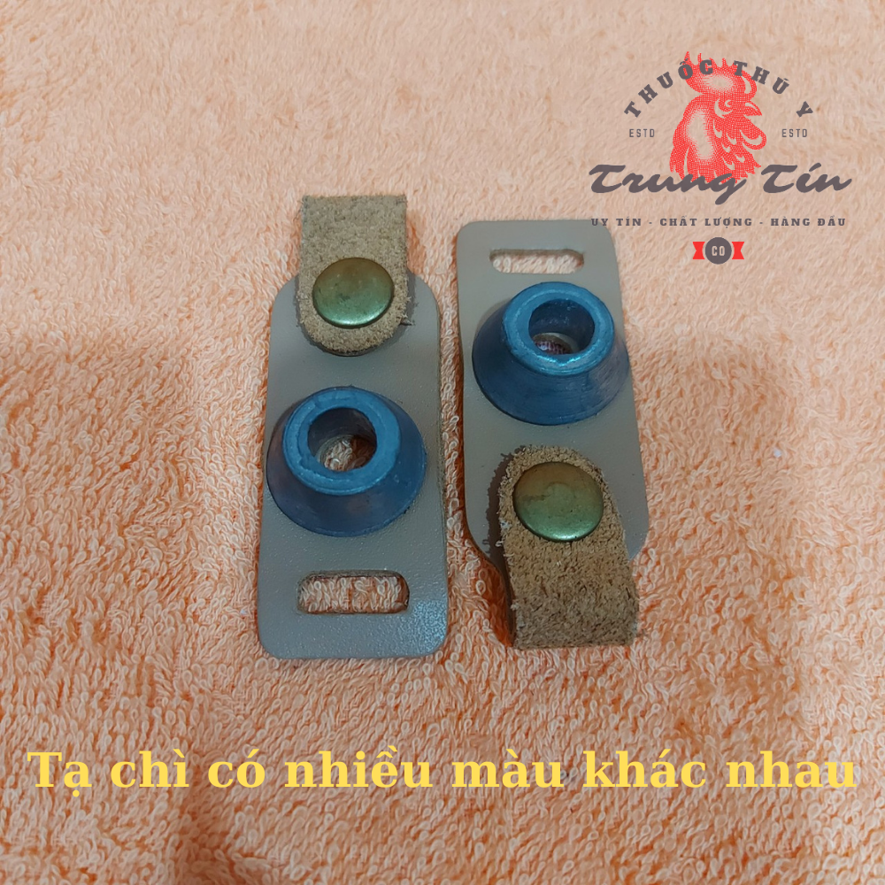 tạ chì dành cho gà TRE mẫu mới (1 cặp dành cho 1 con) nặng 80 gram