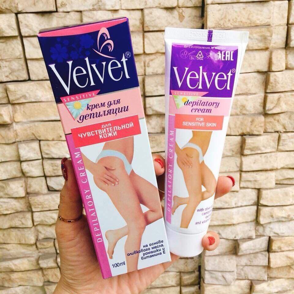 Kem Tẩy Lông Velvet Nga