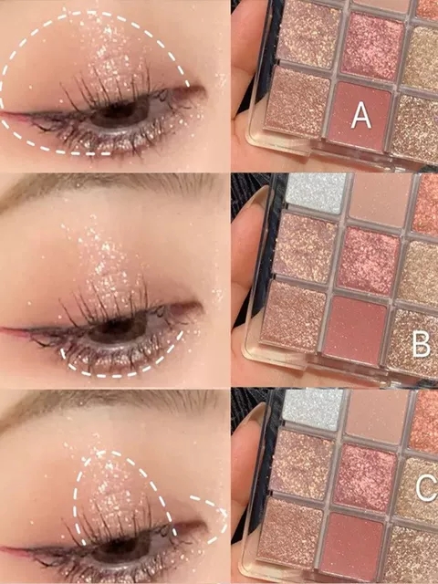 Bảng phấn mắt 9 màu DIKALU nội địa Trung