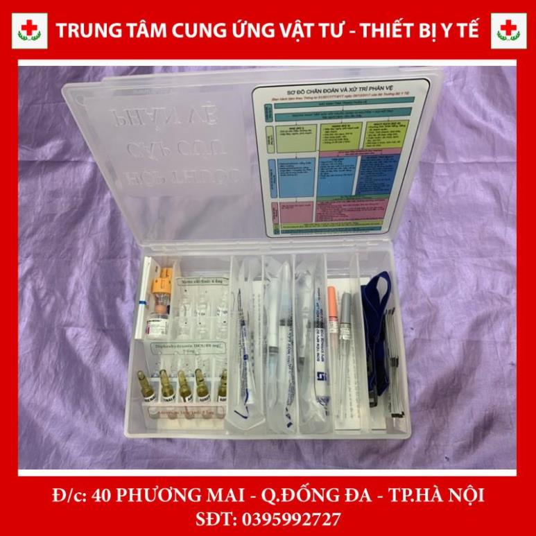 Hộp chống sốc phản vệ dùng trong y tế (vỏ không kèm thuốc)
