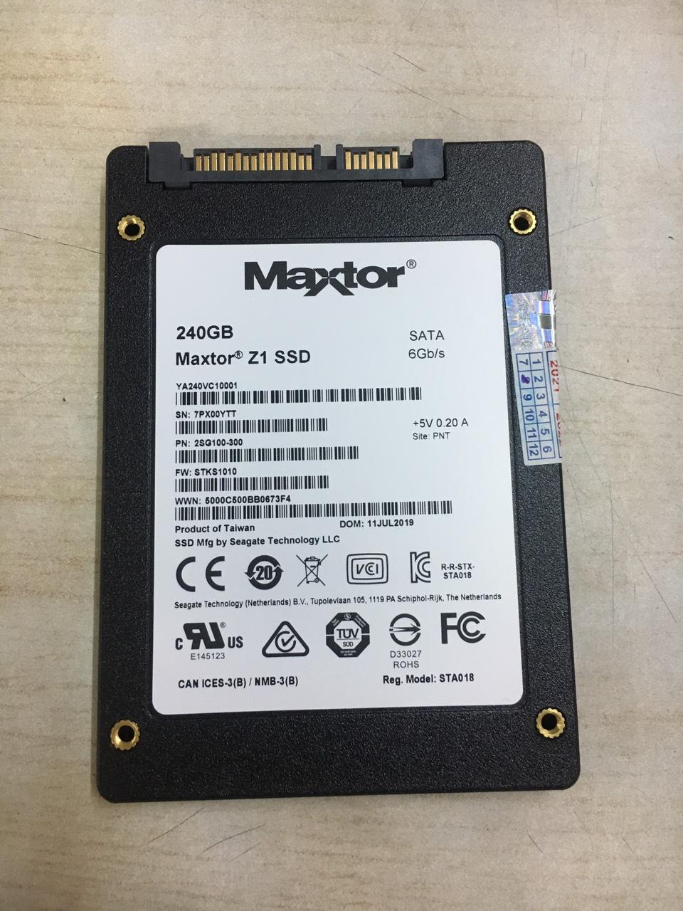 [HCM]SSD Seagate Maxtor Z1 240gb Tem FPT