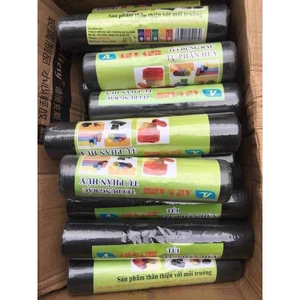 Túi đựng rác tự phân hủy sinh học đen