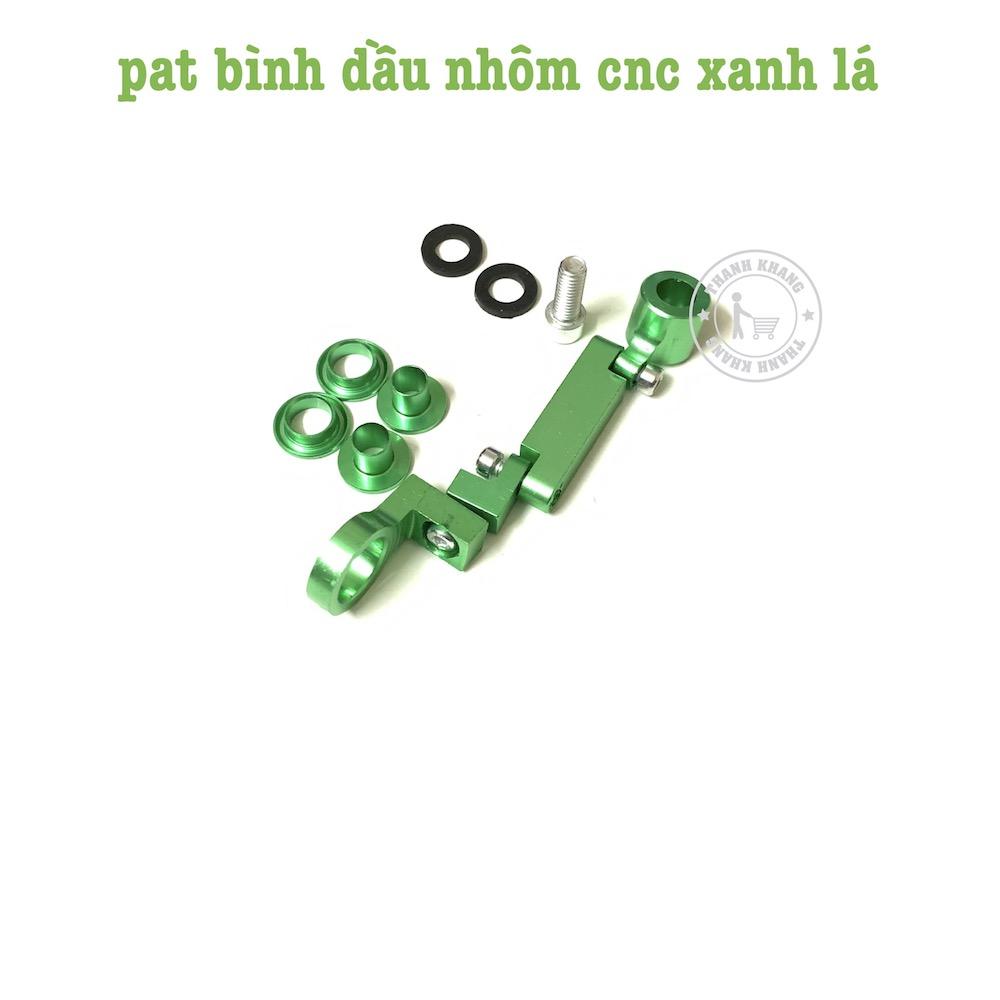 Pat bình dầu nhôm cnc màu xanh lá thanh khang 006001711