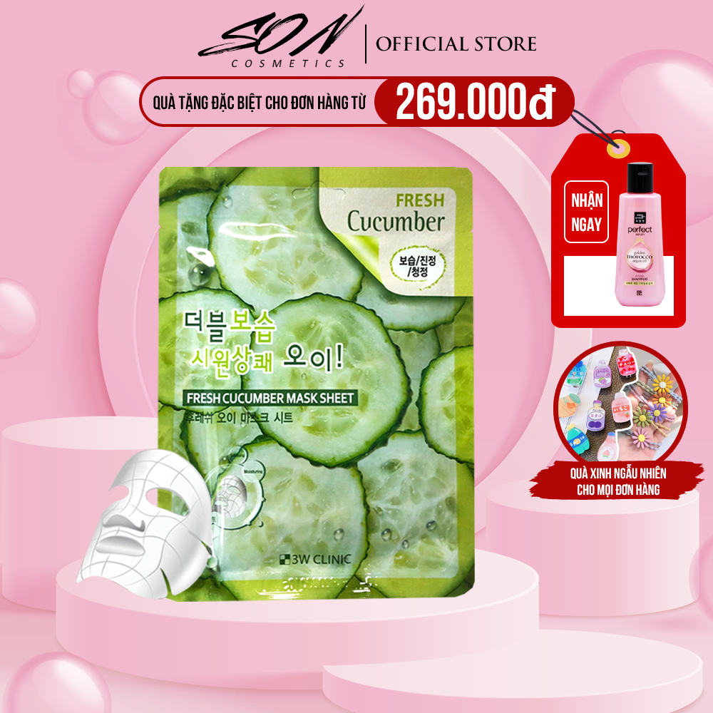 Mặt nạ Hàn Quốc 3W Clinic Mask Sheet 23ml
