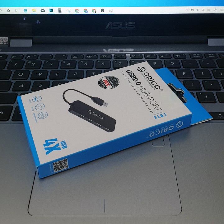 [HCM]Bộ Chia USB 4 Cổng 2.0 Orico FL01 - HUB USB 4 Port