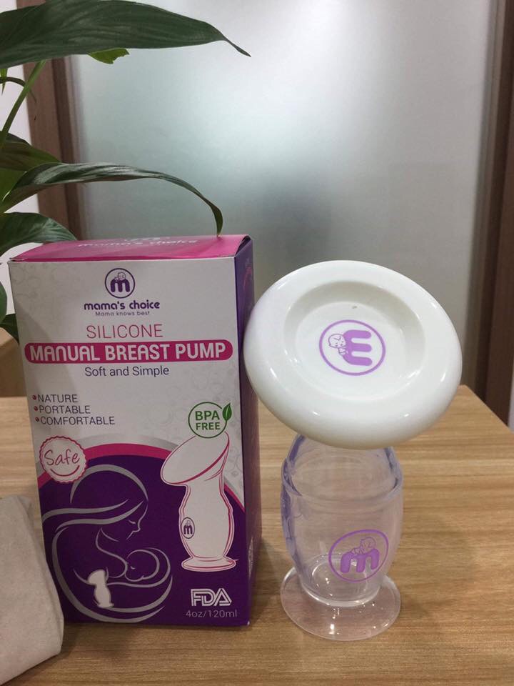 Cốc hứng sữa silicon mama choice