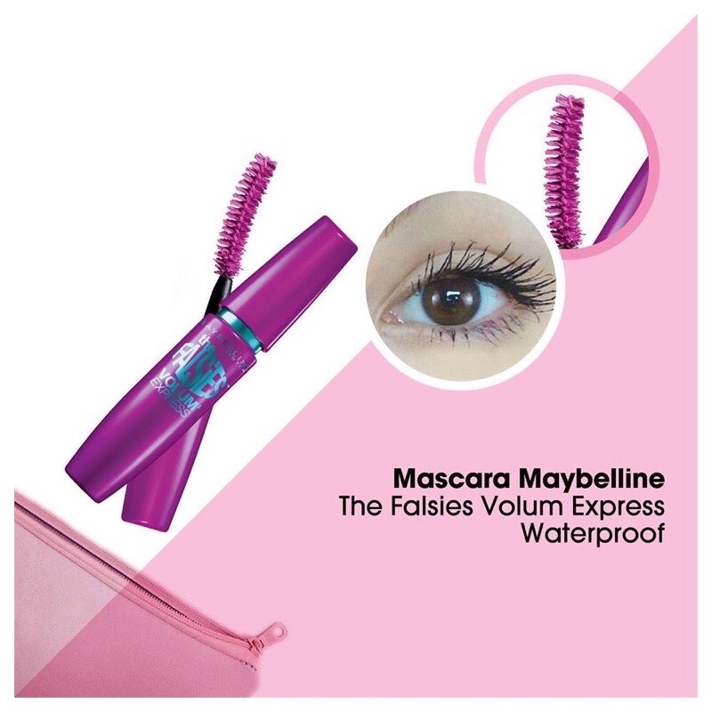 Mascara Maybelline Làm Dày Và Dài Mi 9.2ml