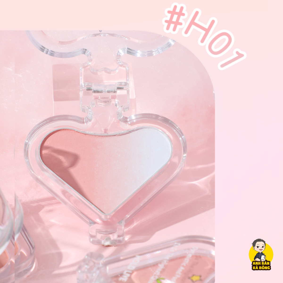Phấn Má Hồng HOLD LIVE Cute Blusher Blush HL598