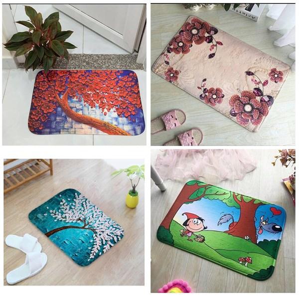 [HCM]Thảm lau chân 3D 40cm x 60cm