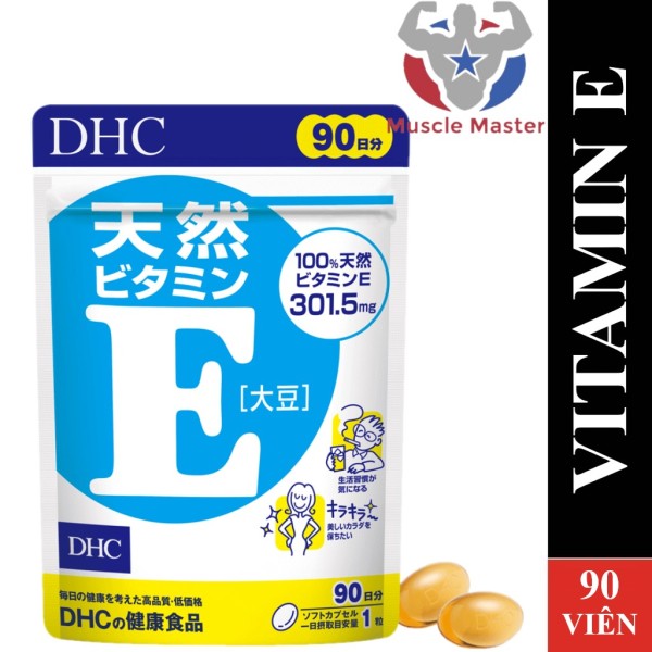 Viên Uống Bổ Sung Vitamin E DHC Vitamin E 90 Viên