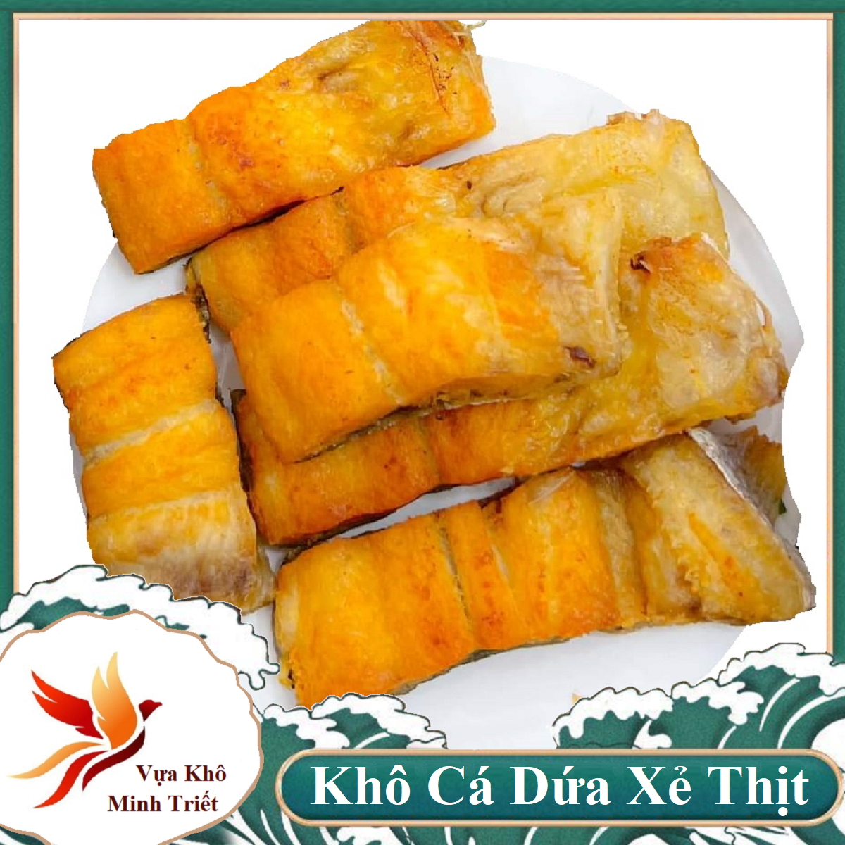 500G KHÔ CÁ DỨA ĐẶC SẢN MIỀN TÂY - Đồ ăn vặt