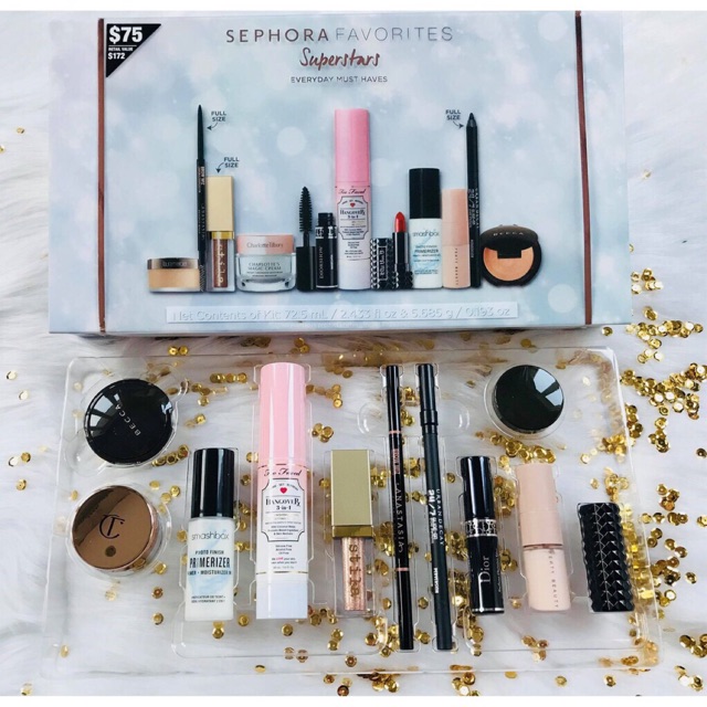 Sephora Sephora Superstars kit 11 món cam kết hàng đúng mô tả chất lượng đảm bảo an toàn đến sức khỏe người sử dụng đa dạng mẫu mã