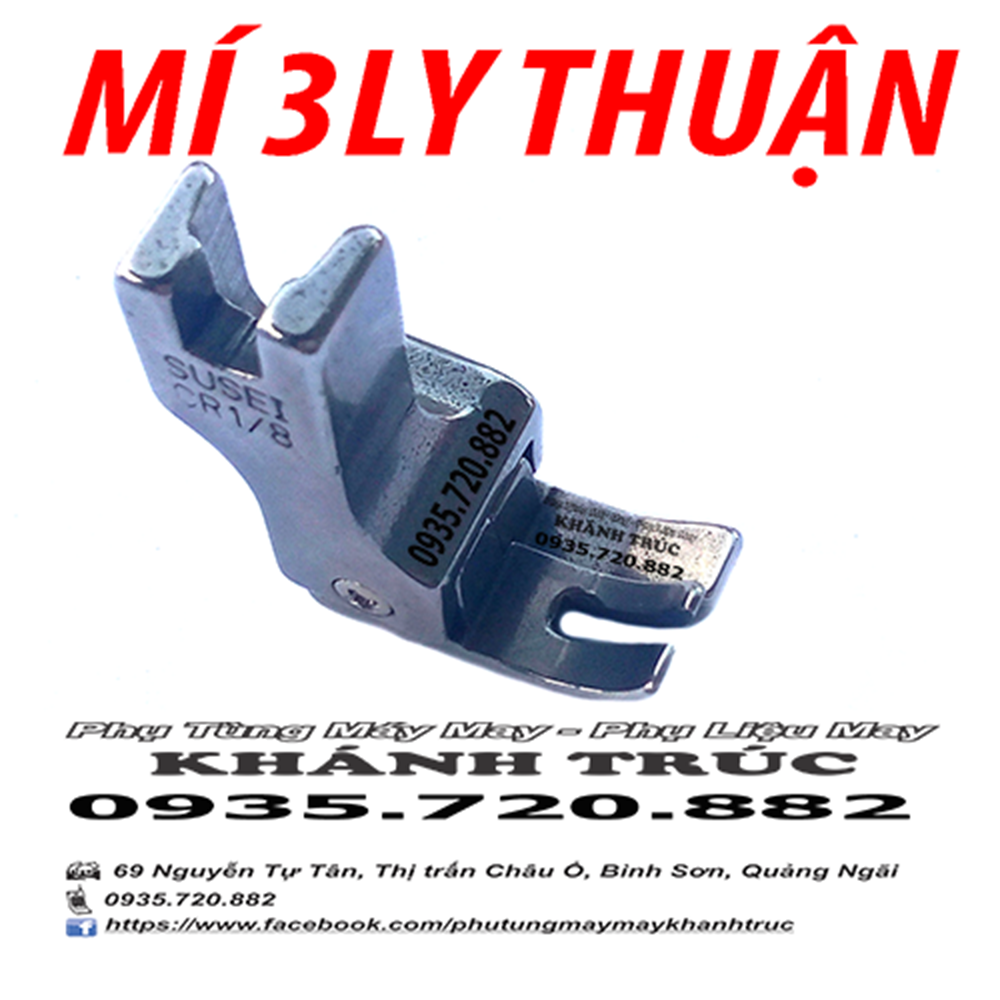 Chân vịt mí 3ly máy may công nghiệp 1kim