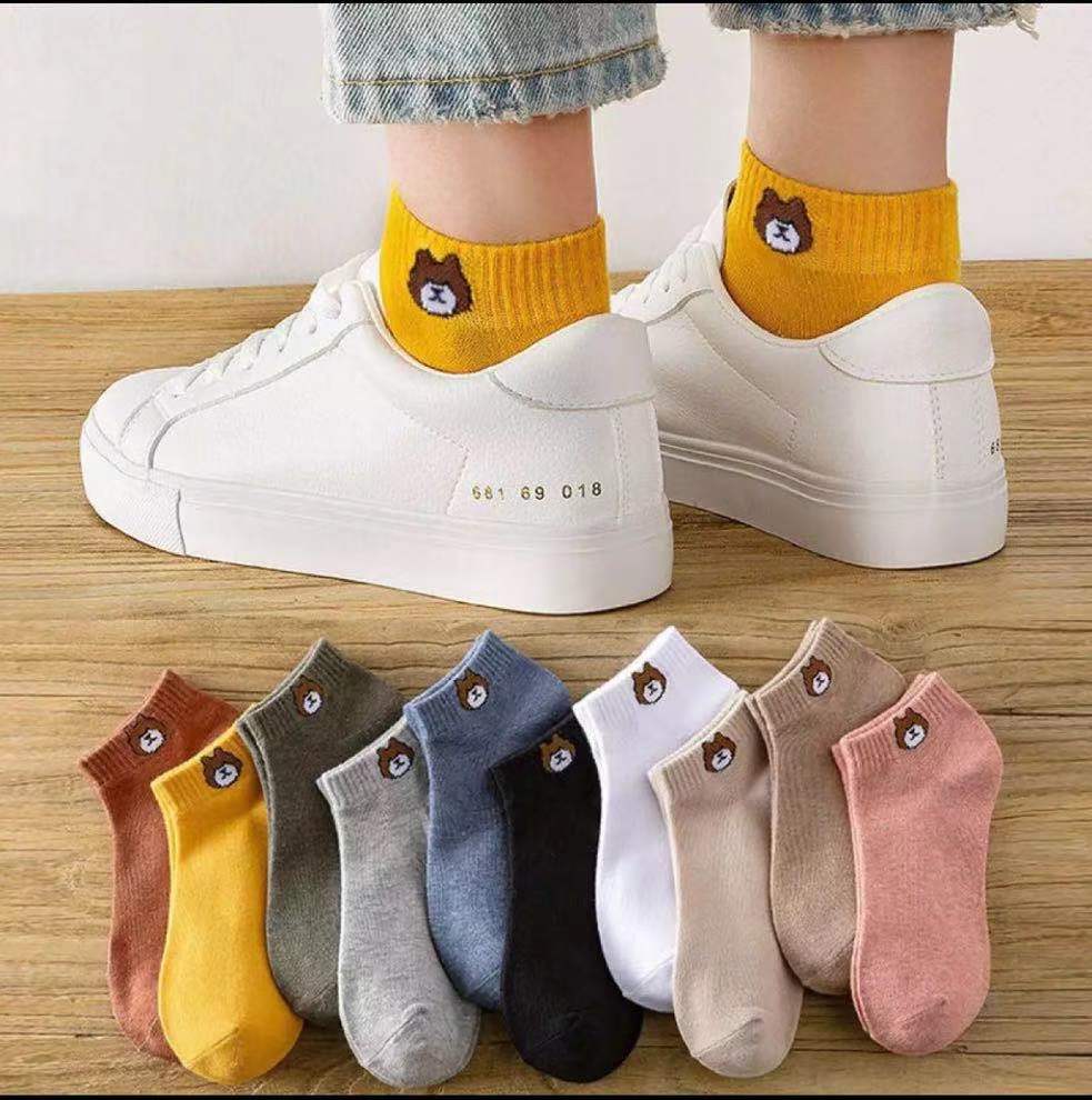 Set 10 đôi tất gấu Brown