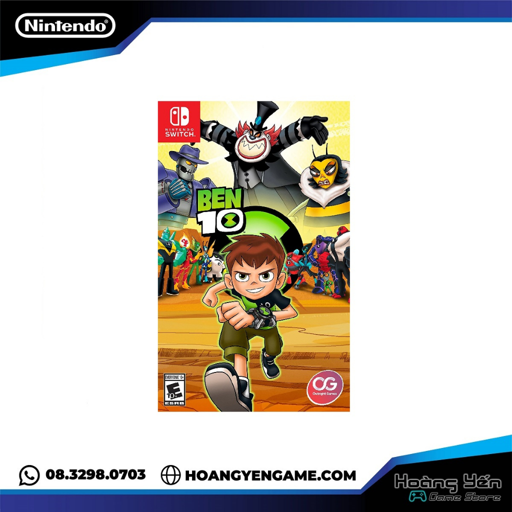 Thẻ game Ben 10 Nintendo Switch