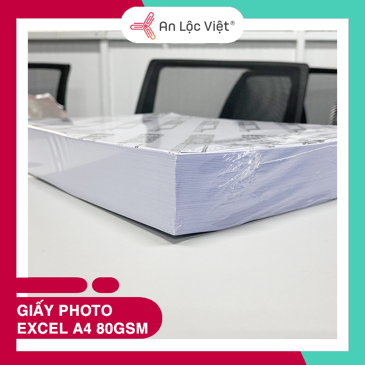 Giấy A4 EXCEL 70 - 80 gsm chính hãng