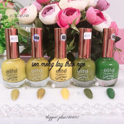 Sơn móng tay Gel lạnh Elite 17ml