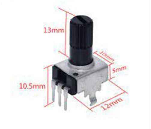 Combo 10 cái biến trở rv09 0932 chiết áp rv09 5k 10k 20k 50k 100k trục đứng và ngang lktt