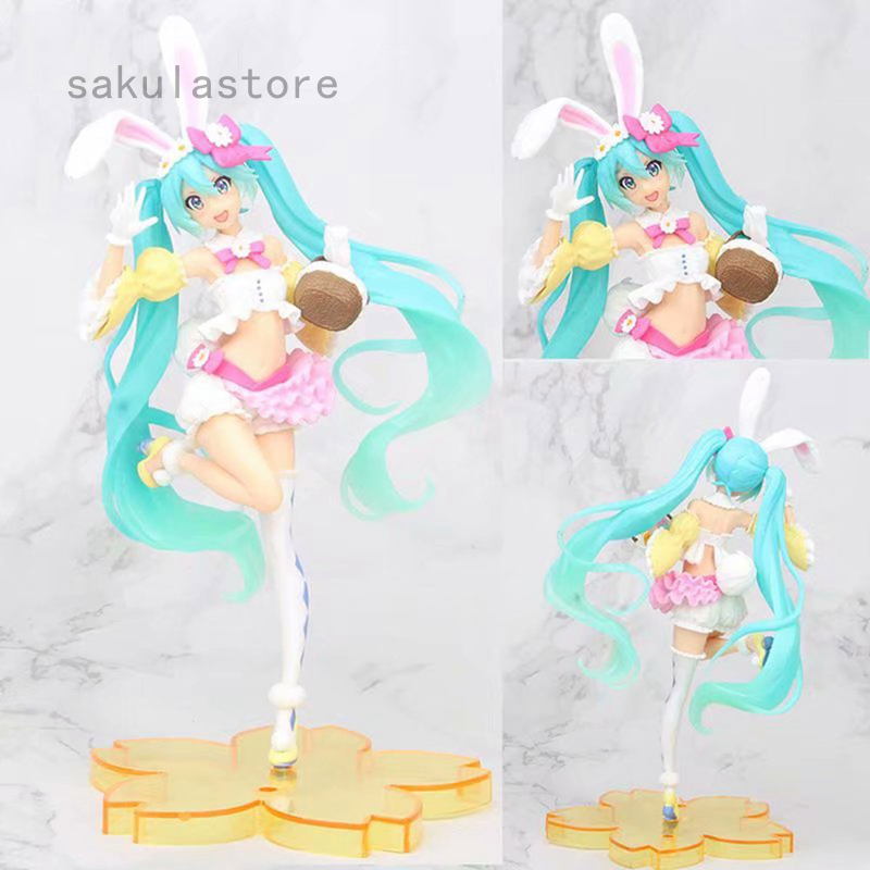 Mô Hình Hatsune Miku Tai Thỏ Đáng Yêu