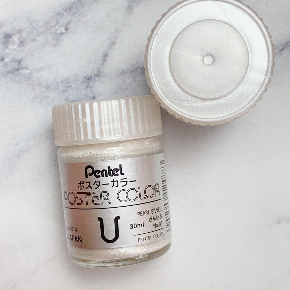 (Bán Lọ Lẻ Theo Màu Bạn Chọn) Màu Vẽ Poster Nhật Bản Pentel WPU, Gốc Nước Vẽ Trên Mọi Chất Liệu Vải/Gỗ/Nhựa/Sứ Bền Lâu Phai Cam Kết Hàng Chính Hãng
