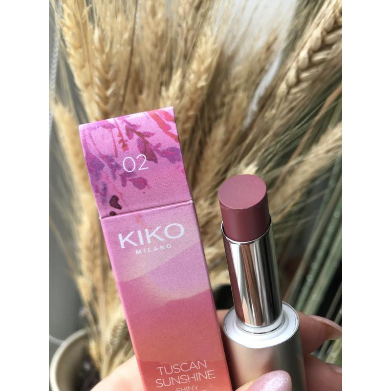 Son môi siêu dưỡng mềm mượt màu hồng đất Tuscan Sunshine Shiny Lip Stylo - Kiko Milano