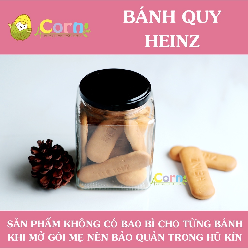 №▩﹊ Bánh quy ăn dặm Heinz - Cho bé 7m