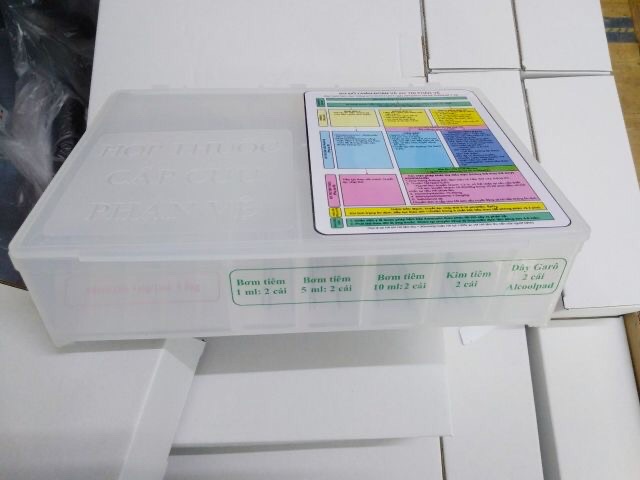 Hộp Đựng Thuoc Cấp Cứu Chống Sốc Phản Vệ