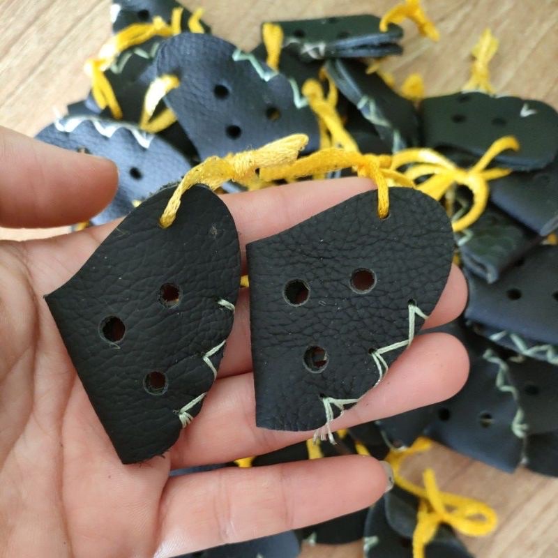 Combo 2 Bịt Mỏ Gà Chọi Chất Liệu Da Dày Cao Cấp PK VAC