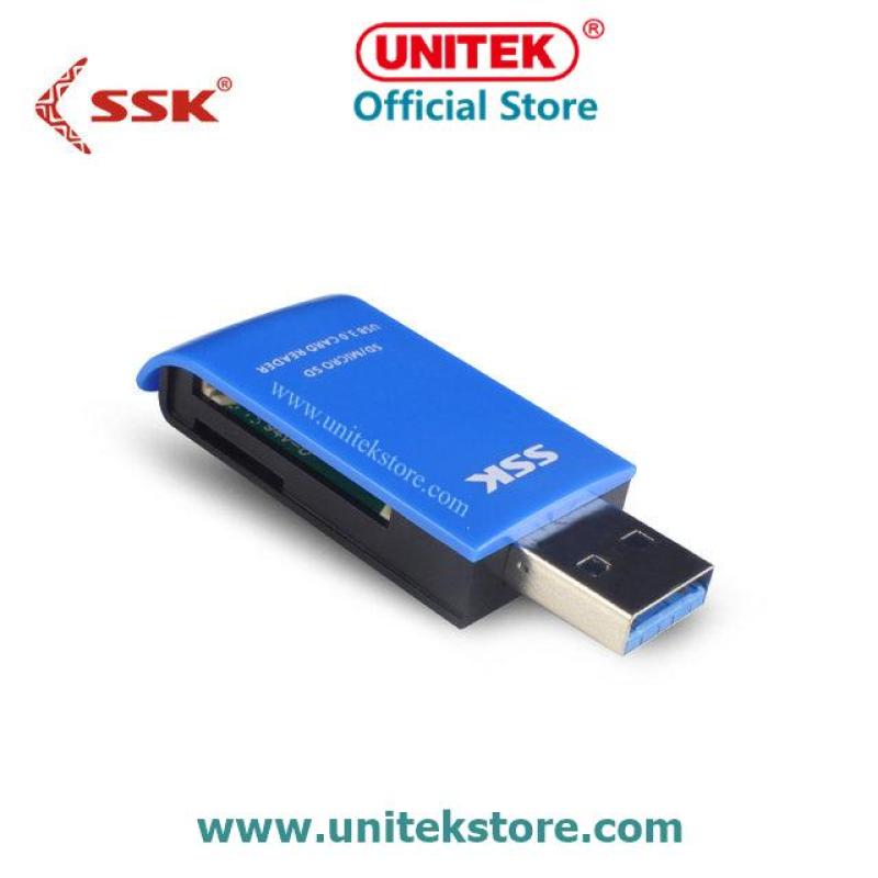 [UNITEK STORE] Đầu đọc thẻ nhớ Card Reader USB 3.0 SSK 331