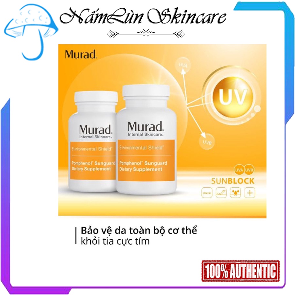 Viên Uống Chống Nắng Murad 60 Viên