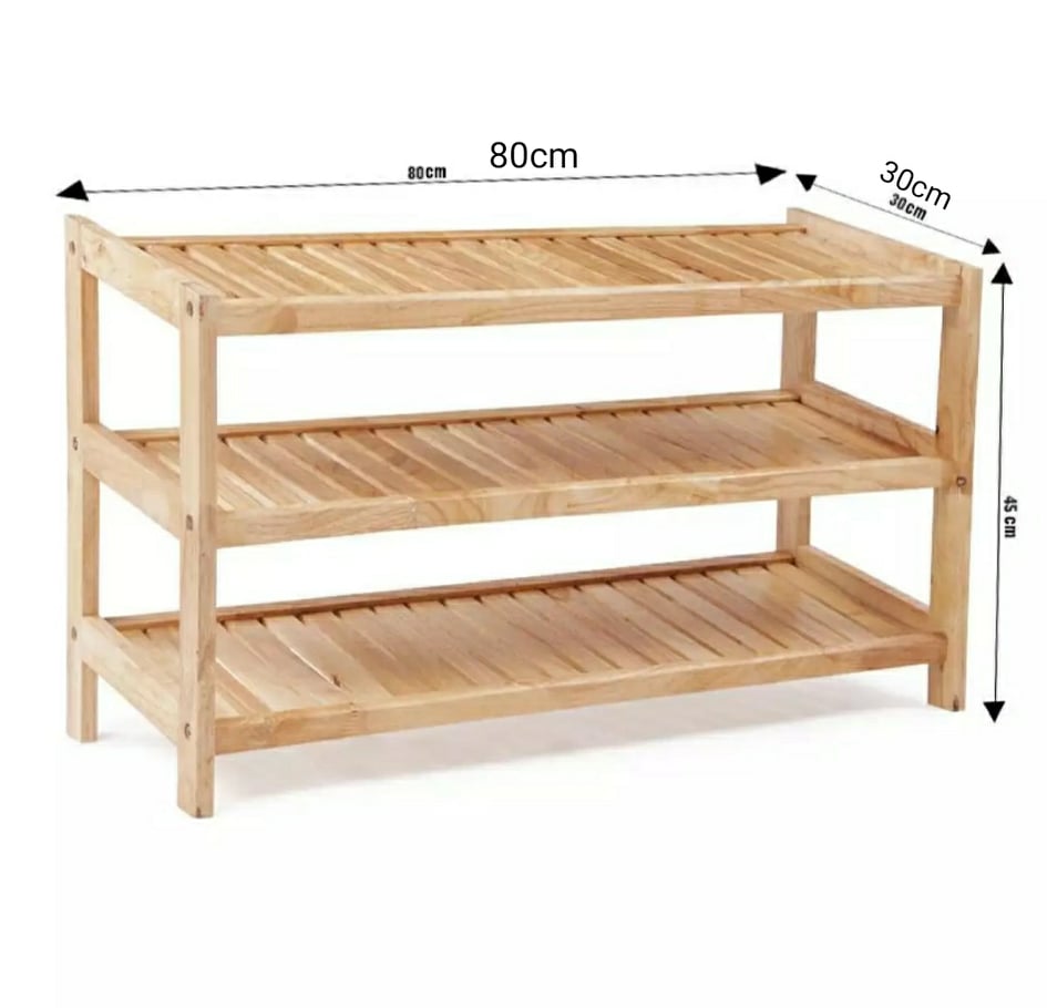 [HCM]Kệ Để Giày Dép 3 Tầng 80 CM